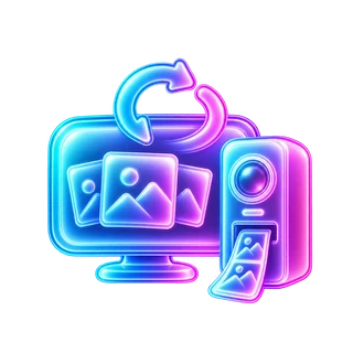 Photo slideshow and photo booth