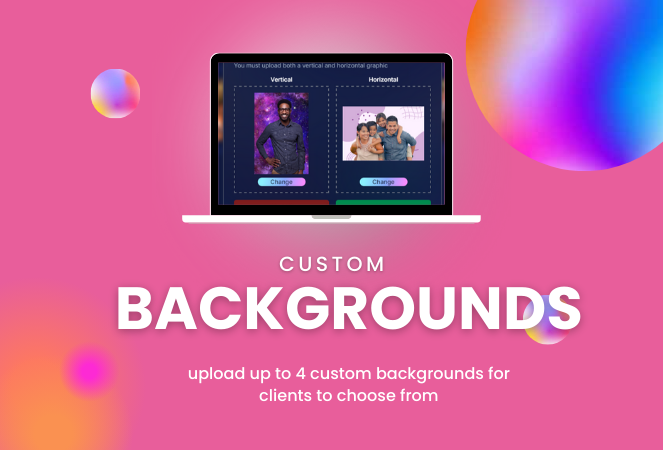 Big News: Introducing Custom Backgrounds for Your Events! 🎨✨