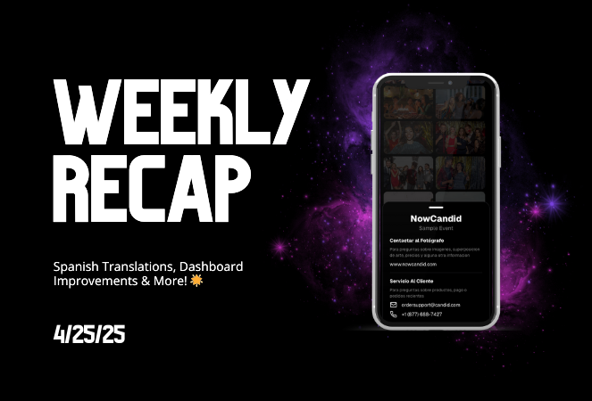 Weekly Recap: Spanish Translations, Dashboard Improvements & More! 🌟