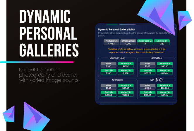 Exciting New Option: Dynamic Personal Galleries! 📸📣