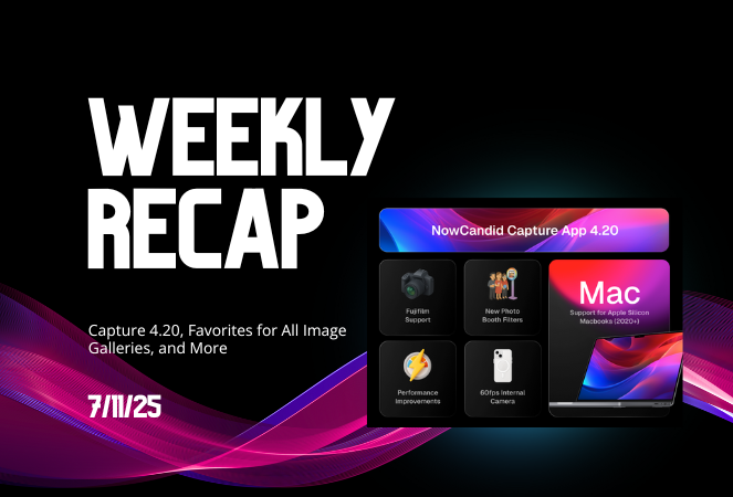 Weekly Recap: Capture 4.20, Favorites for All Image Galleries, and More 📸